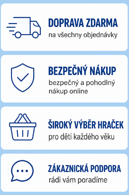 Hračičkové.cz - Doprava zdarma, bezpečný nákup a zákaznická podpora