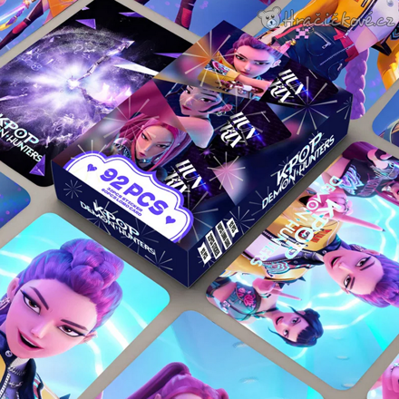 Kartičky K-pop Lovkyně démonů Demon Hunters 92 ks | kartičky a samolepky