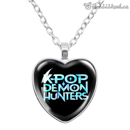 Náhrdelník srdce Demon Hunters | K-pop Lovkyně démonů