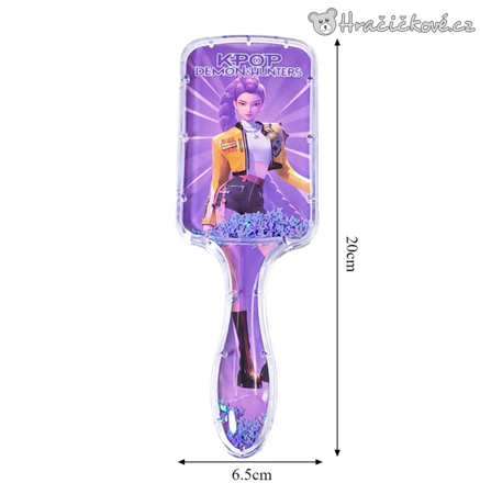 Hřeben K-pop Lovkyně démonů Demon Hunters 20 cm | Stylový hřeben na vlasy