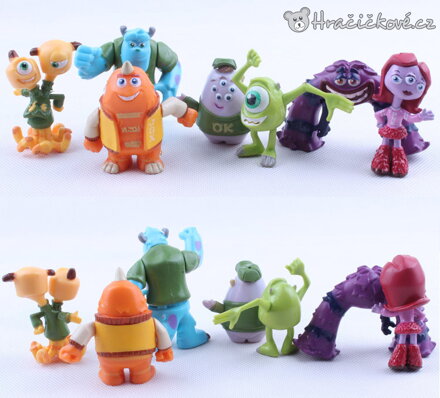 Figurky Příšerek s.r.o. 12 kusů (Monsters University)