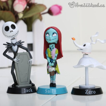 Figurky z pohádky Ukradené Vánoce (The Nightmare Before Christmas), 6 ks