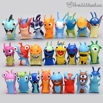 24 plastových figurek příšerek, vel. 5cm