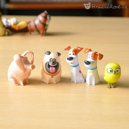 Figurky Tajný život mazlíčků 14 ks | Sada figurek Secret Life of Pets