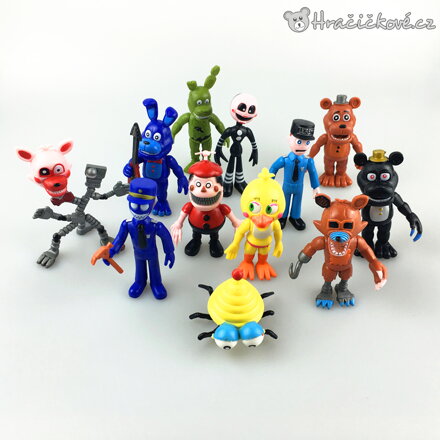 Figurky Five Nights at Freddy’s 12 ks | FNAF figurky hororová hra