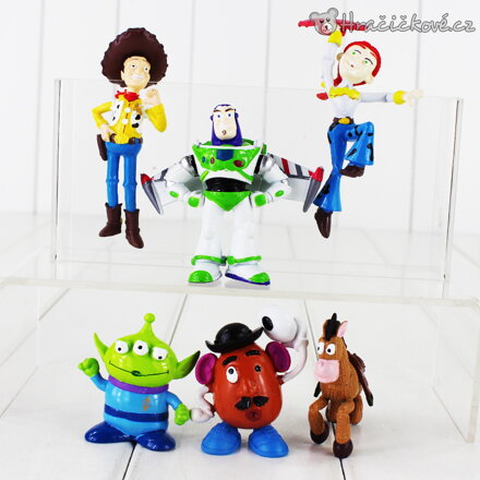 Figurky Toy Story 6 ks | Woody, Buzz Rakeťák a přátelé 5–10 cm