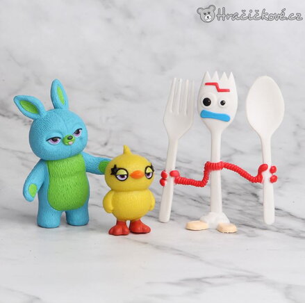 Figurky z pohádky Toy Story 4, vel. 4-7cm, 7 ks
