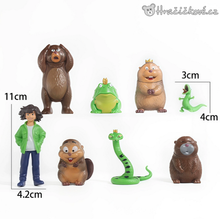 Figurky Na skok do divočiny (Hoppers) 8 ks | Akční figurky Hoppers 2026