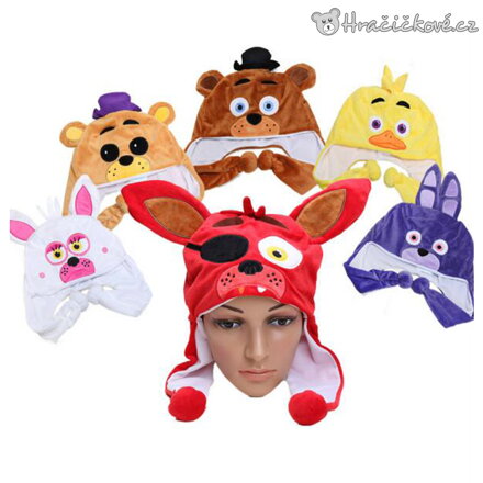 Čepice Five Nights at Freddy's | FNAF plyšová stylová čepice