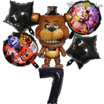 Set foliových balonků Five Nights at Freddy's