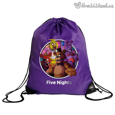 Vak Five Nights at Freddy's do školy a školky | Sportovní vak FNAF