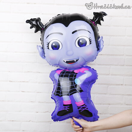 3x Fóliové balónky Vampirina 86 × 60 cm | Narozeninová dekorace
