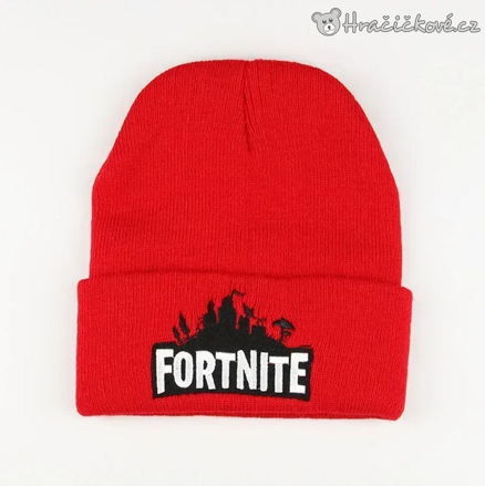  Zimní čepice Fortnite | Dětská pletená čepice z počítačové hry Fortnite