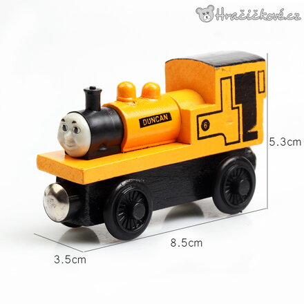 Dřevěné vláčky z pohádky Mašinka Tomáš (Thomas & Friends)
