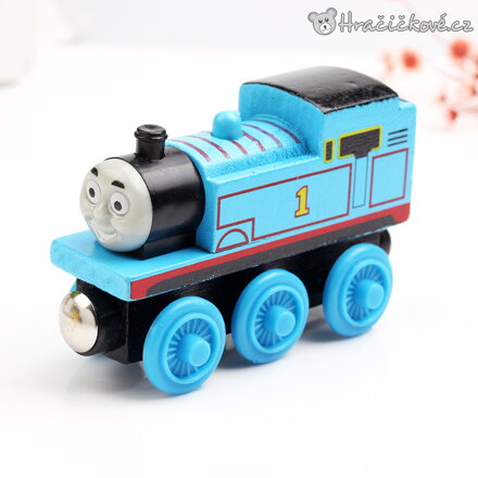 Dřevěné vláčky z pohádky Mašinka Tomáš (Thomas & Friends)