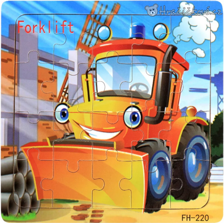 Dřevěné malé puzzle pro nejmenší | Edukační puzzle