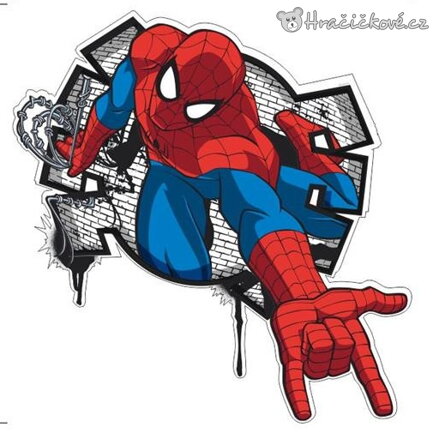 Samolepka SpiderMan velká ruka 40 × 42 cm | Marvel dekorace na zeď
