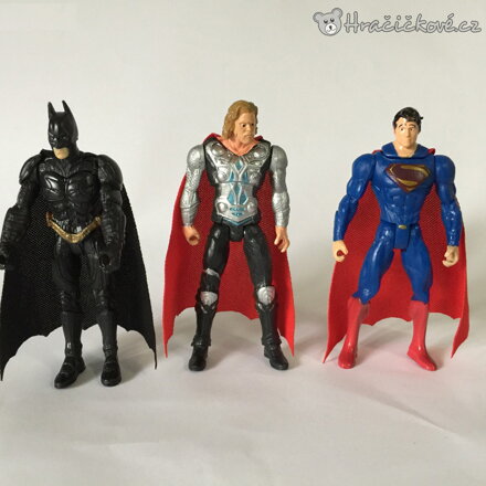 Figurky Avengers a superhrdinové 10 cm 6 ks | Iron Man, Batman, Hulk, Thor
