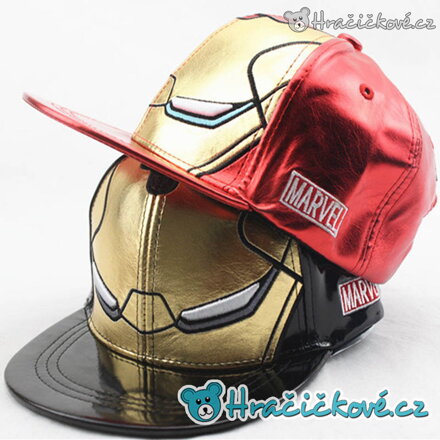 Dětská kšiltovka Iron Man Avengers | Nastavitelná čepice Marvel pro děti
