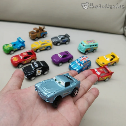 Set autíček Cars 12 ks | Auta z pohádky Cars pro děti