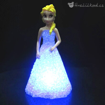 Noční LED lampička Elza / Anna z Ledového království (Frozen)