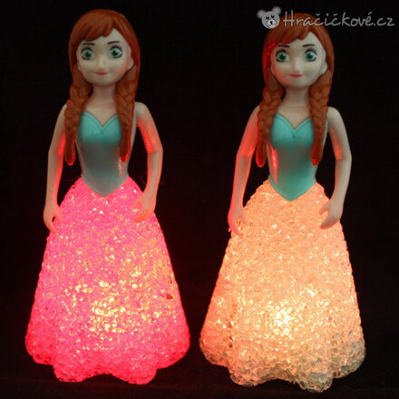Noční LED lampička Elza / Anna z Ledového království (Frozen)