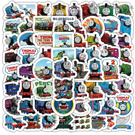 Samolepky Mašinka Tomáš 100 ks | Thomas & Friends dětské nálepky