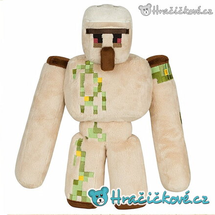 Plyšový Minecraft Golem 36 cm | Plyšák Iron Golem Minecraft pro děti