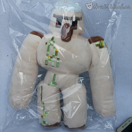Plyšový Minecraft Golem 36 cm | Plyšák Iron Golem Minecraft pro děti