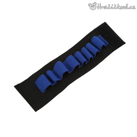 Elastický zásobník na 8 nábojů Nerf na zápěstí