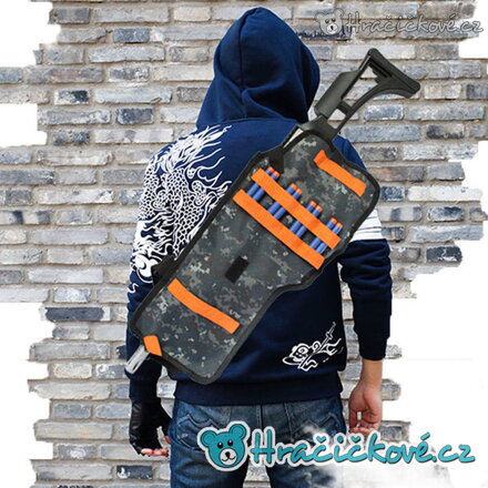 Pouzdro na záda pro Nerf zbraně | Batoh na pistole a blastery typu Nerf