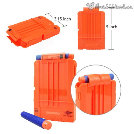 Vesta s vybavením typu Nerf set 5 ks | Akční sada pro děti