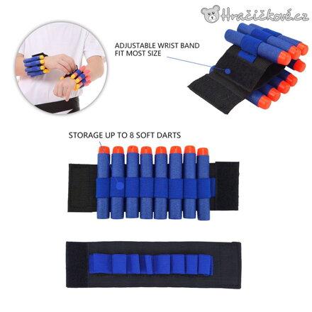 Vesta s vybavením typu Nerf set 5 ks | Akční sada pro děti