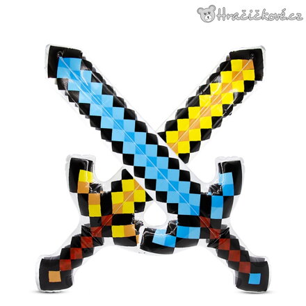 Nafukovací meč Minecraft 60 cm | Dětský meč Minecraft