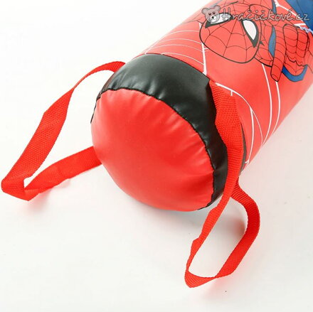 Mini boxovací pytel Spiderman s rukavicemi | Dětská boxovací sada