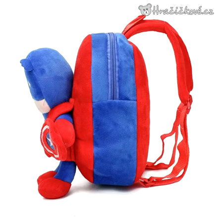 Plyšový batoh SpiderMan s plyšákem | Dětský batůžek Marvel
