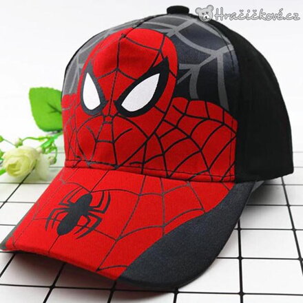 Dětská kšiltovka Spiderman | Nastavitelná kšiltovka