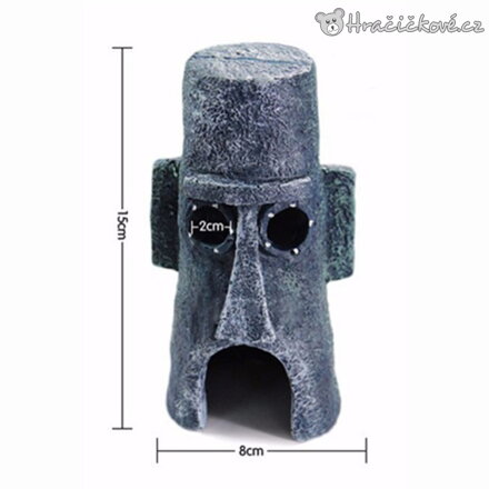 Dům Sepiáka, domeček na hraní nebo do akvária (Spongebob)