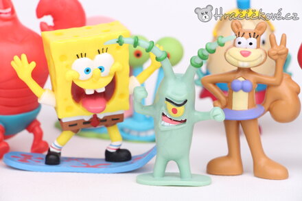 Výjimečná sada figurek SpongeBob | Figurky SpongeBob 12 ks