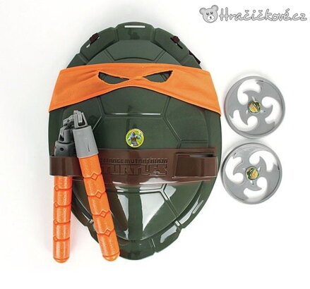 Ninja želva Michelangelo převlek | Dětský kostým Ninja Turtles se zbraněmi