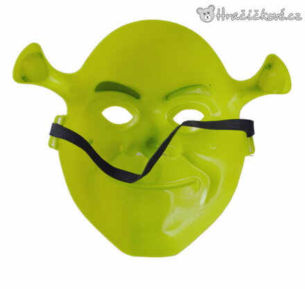 Karnevalová maska Shrek | Plastová maska na karneval a párty