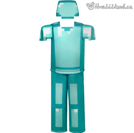 Karnevalový kostým Minecraft | Dětský kostým Minecraft, typ 2