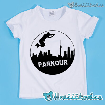 Tričko Parkour Kulatá | Bavlněné tričko pro parkouristy
