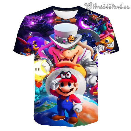Dětské tričko Super Mario | tričko Super Mario, typ 3
