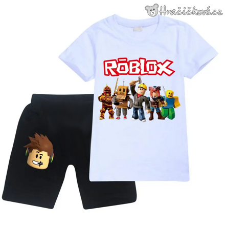 Dětské tričko a kraťasy Roblox | Letní set Roblox pro děti