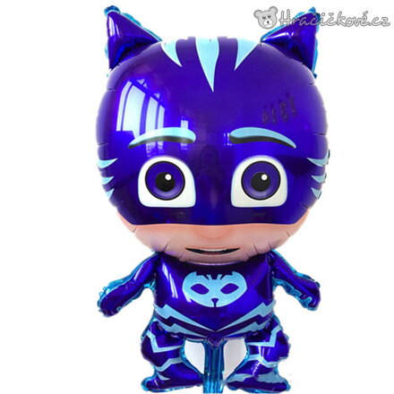 3x Fóliový balónek PJ Masks 74 × 46 cm | Pyžamasky balón