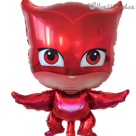 3x Fóliový balónek PJ Masks 74 × 46 cm | Pyžamasky balón