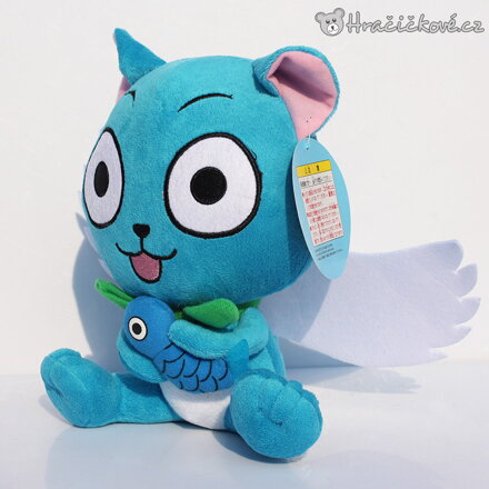 Plyšový Happy Fairy Tail 18 cm | Plyšák Happy z anime Fairy Tail