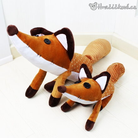 Liška z pohádky Malý princ 40/60 cm | Plyšová liška The Little Prince