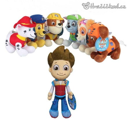 Plyšáci Psí Patrola Paw Patrol 18–30 cm | Plyšové hračky Tlapková patrola